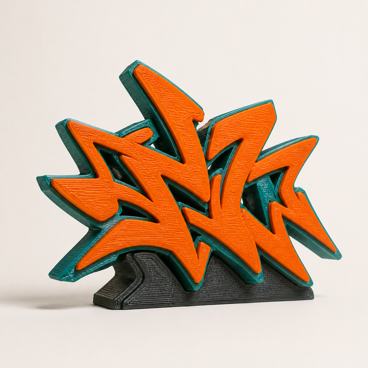 Letras Graffiti 3D